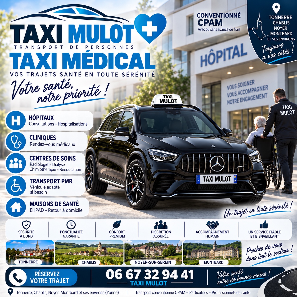 Taxi Mulot médical